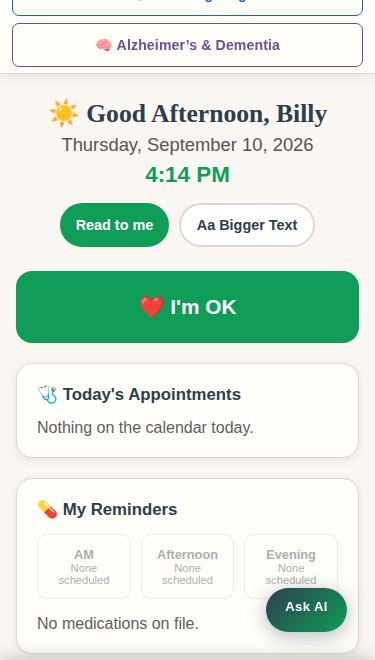 KinCaring app preview