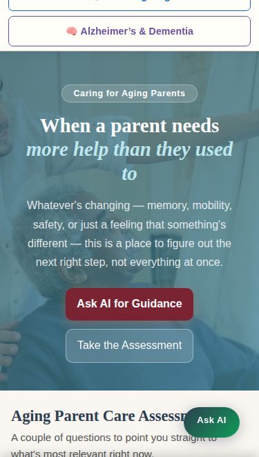 KinCaring app preview